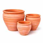 Rustica Ridge Terracotta Planter Set
