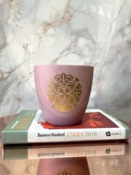 Pink Ornamental Terracotta Pot - Image 3