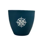 Nautical Compass Terracotta Pot